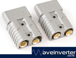 Anderson Plugs, pair of 50A Grey