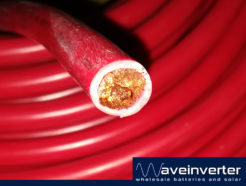 High Current Heavy Battery Flex cable  35mm2 270 Amp