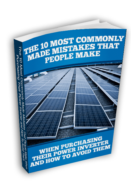Power Inverter Buying Mistakes Ebook Cover